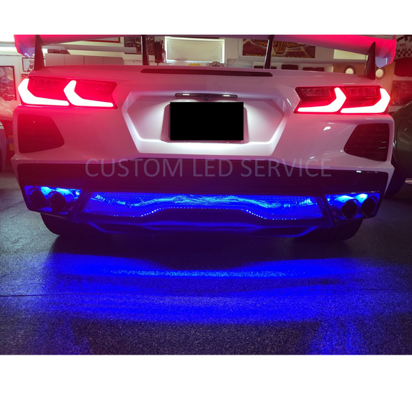 C8 Corvette Convertible Level 3 Exterior RGB Custom LED Light Kit System