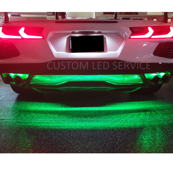 C8 Corvette Coupe Level 4 Exterior RGB Custom LED Light Kit System