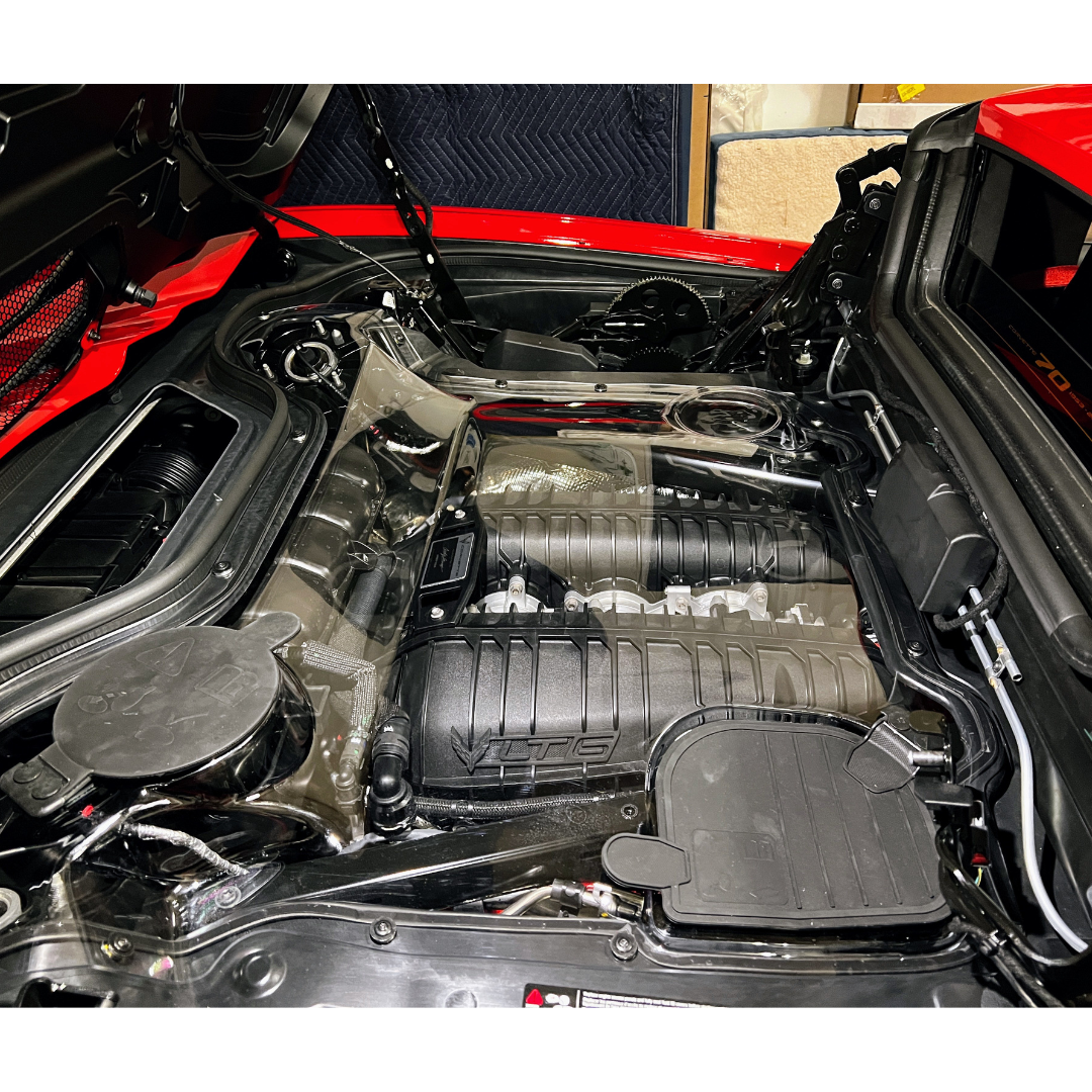 C8 Corvette HTC Clear Engine Bay Cover | Corvette Store Online