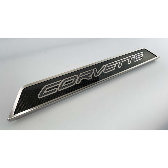 C8 Corvette Stainless Steel Replacement Door Sills - Choice of Color