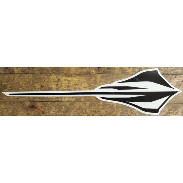 C8 Corvette Stingray Fish Emblem Steel Sign