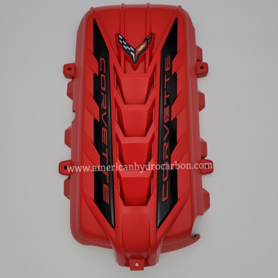 C8 Corvette Stingray Torch Red Engine Cover