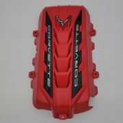 c8-corvette-stingray-torch-red-engine-cover-carbon-fiber-white-letters