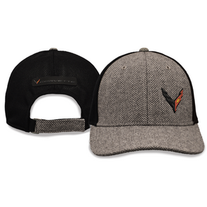 C8 Corvette Wool Herringbone Hat / Cap