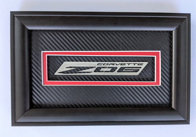 C8 Corvette Z06 Shadowbox - Factory Colors