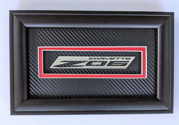 C8 Corvette Z06 Shadowbox