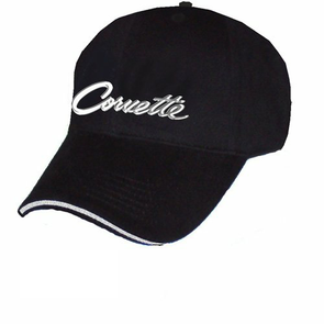 Corvette C1 Script Liquid Metal Hat / Cap