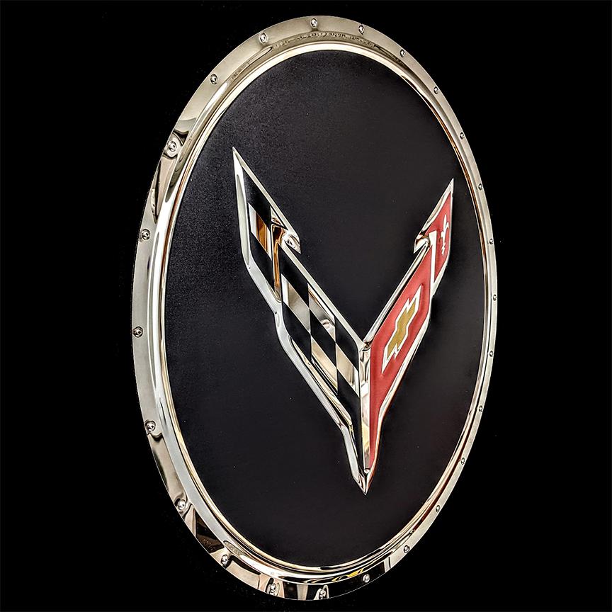 c8-corvette-flags-circle-metal-sign