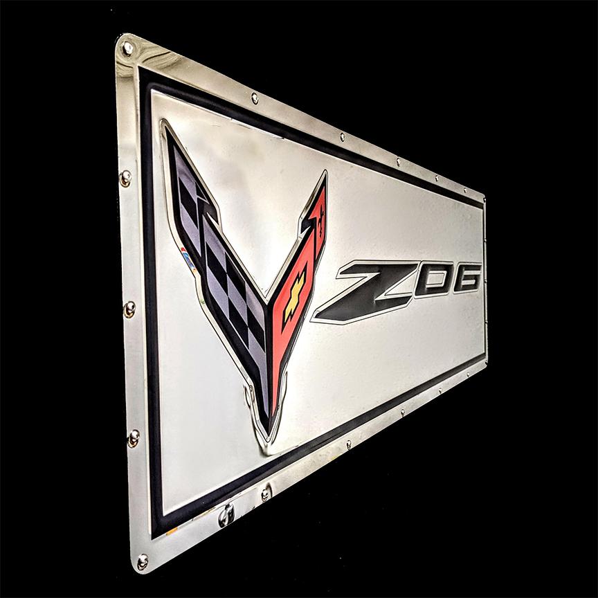 c8-corvette-z06-metal-sign