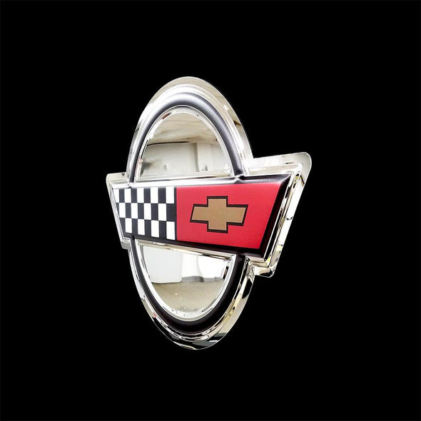 corvette-c4-flags-logo-metal-sign