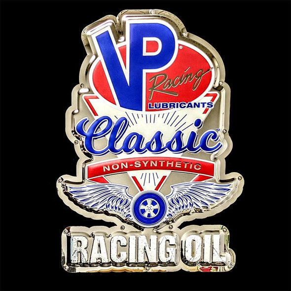 VP Racing Fuels Classic Racing Oil Metal Sign