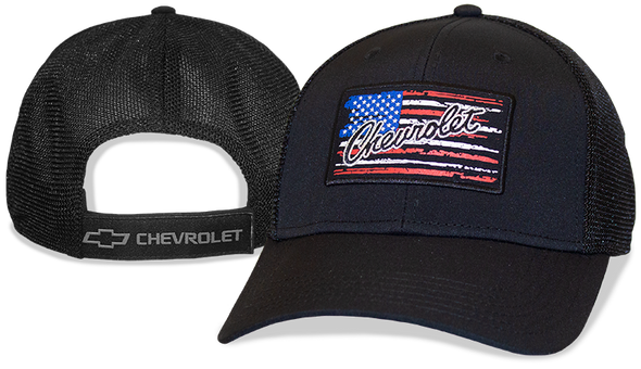 Patriotic Chevrolet America Strong T-Shirt and Hat Bundle