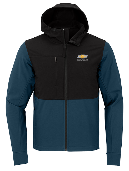 Chevrolet Gold Bowtie The North Face Castle Rock Hooded Soft Shell Jacket