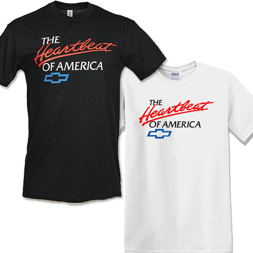 Chevrolet Heartbeat of America T Shirt Corvette Store Online