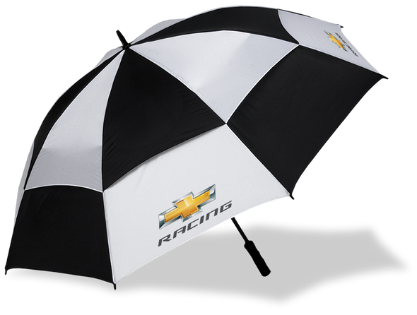 Chevrolet Racing Gold Bowtie Vented Umbrella
