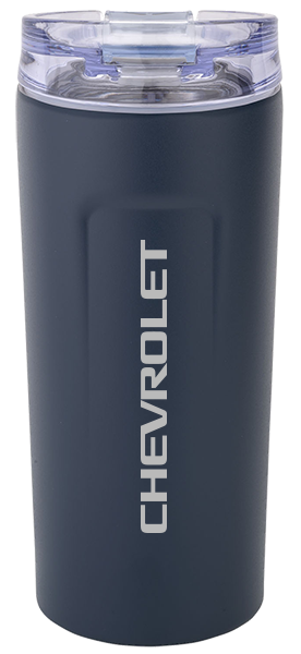 Chevrolet Script Navy Insulated Tumbler