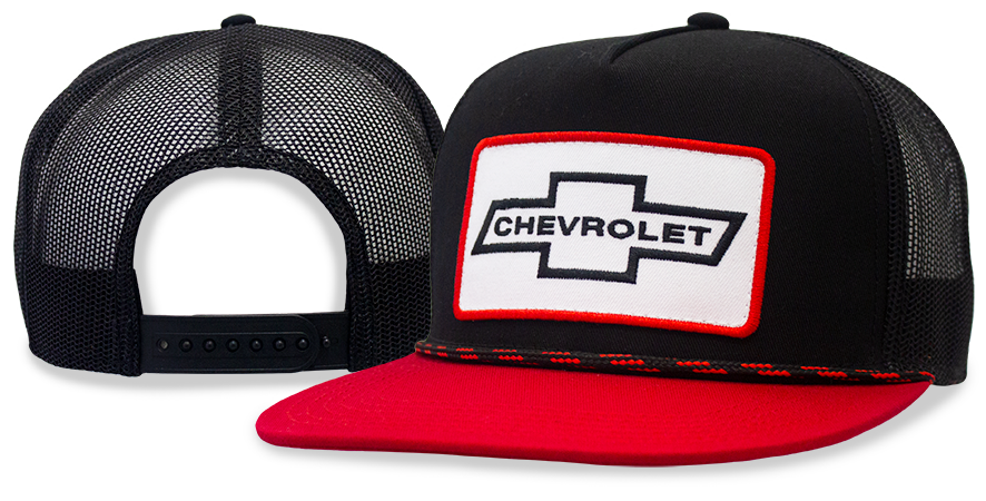 chevrolet-vintage-bowtie-mesh-patch-hat-cap-red-black-snapback