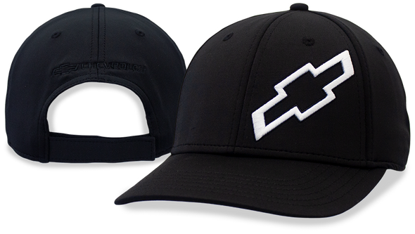 chevrolet-white-bowtie-performance-jersey-black-mesh-hat-cap