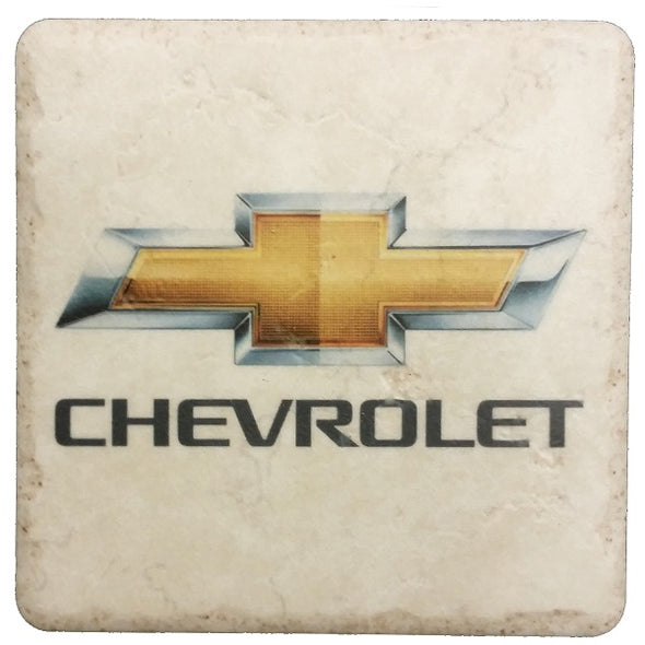 chevrolet-gold-bowtie-stone-coaster