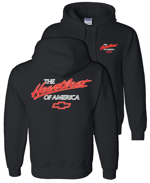 Neon Chevrolet Heartbeat of America Hooded Sweatshirt