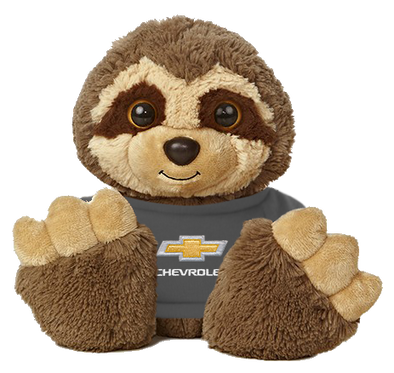 Chevy Bowtie Children's Stuffed Animal Sloth