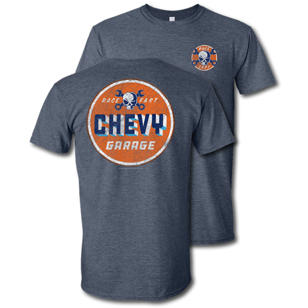 chevy-garage-race-fast-t-shirt