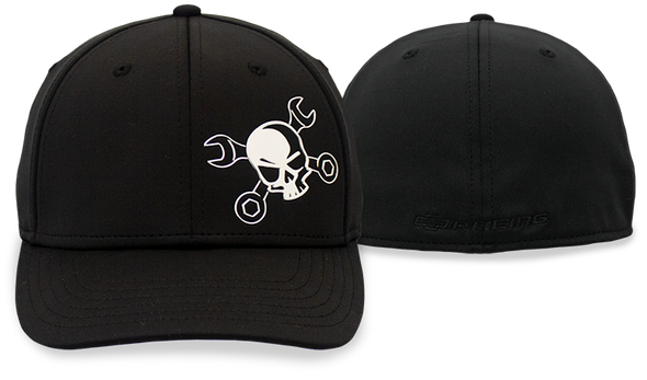 Chevy Racing Chrome Mr. Crosswrench Jersey Black Mesh Hat / Cap