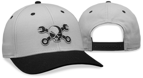 Chevy Racing Mr. Crosswrench Grey Cotton Twill Hat / Cap
