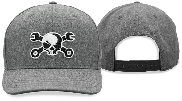 Chevy Racing Mr. Crosswrench Heather Grey Hat / Cap
