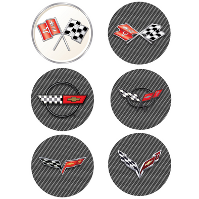 corvette-crossed-flags-checkerboard-pieces