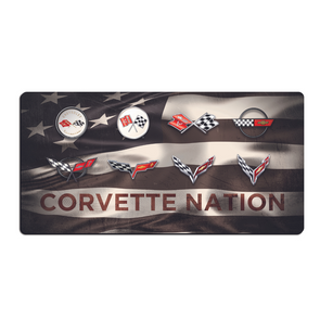 corvette-nation-generations-american-flag-metal-print-sign