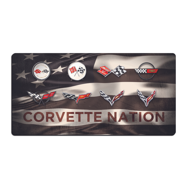 corvette-nation-generations-american-flag-metal-print-sign
