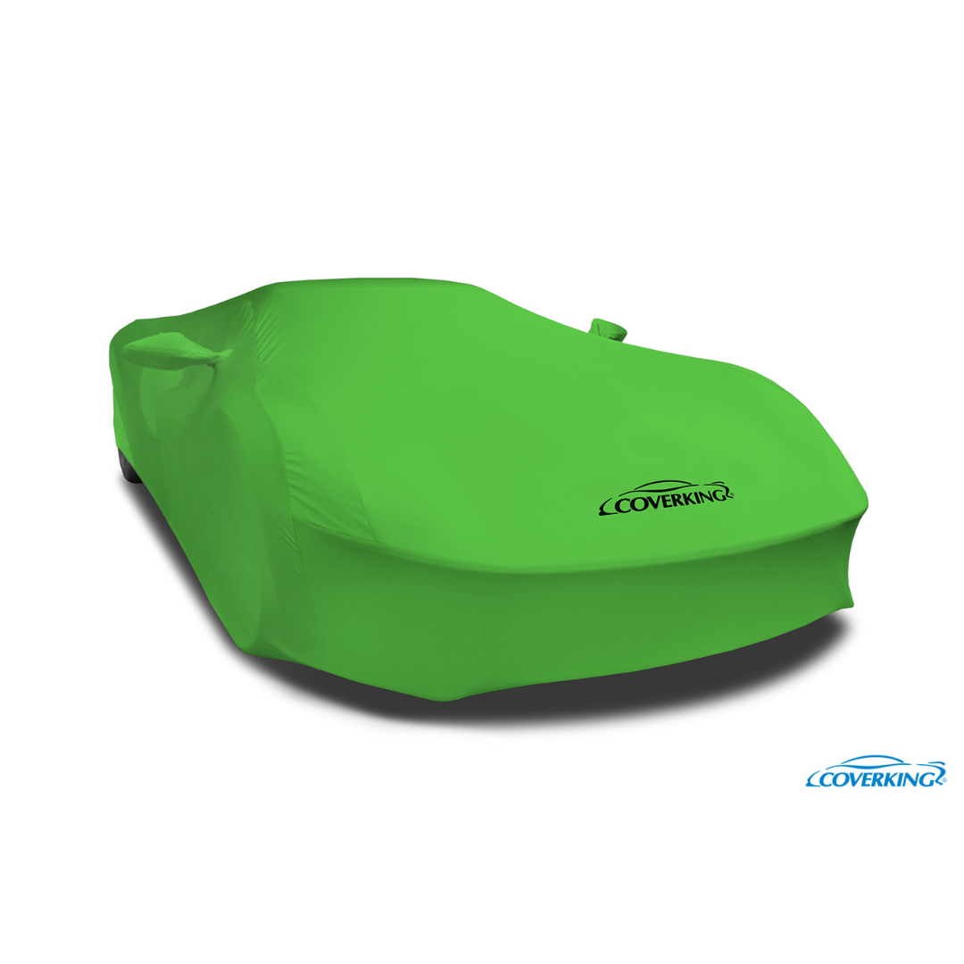 Stretch car store cover