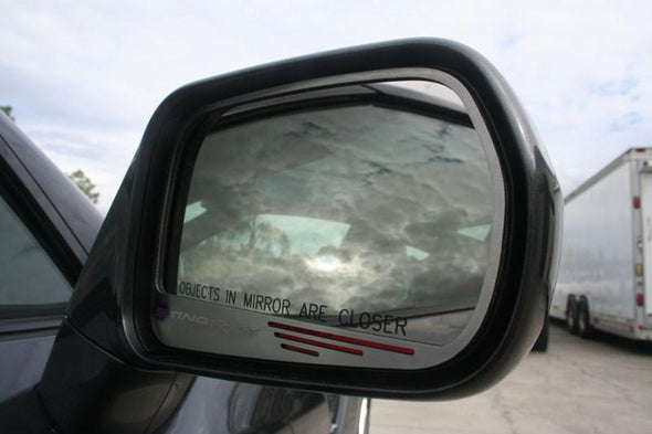 C7 Corvette Stingray | 2pc | Side View Mirror Trim | Stingray Lettering - [Corvette Store Online]