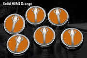C7/Z06/Z51 Corvette (Manual) Stingray Fluid Cap Cover 6Pc Set | Stingray Emblem - [Corvette Store Online]