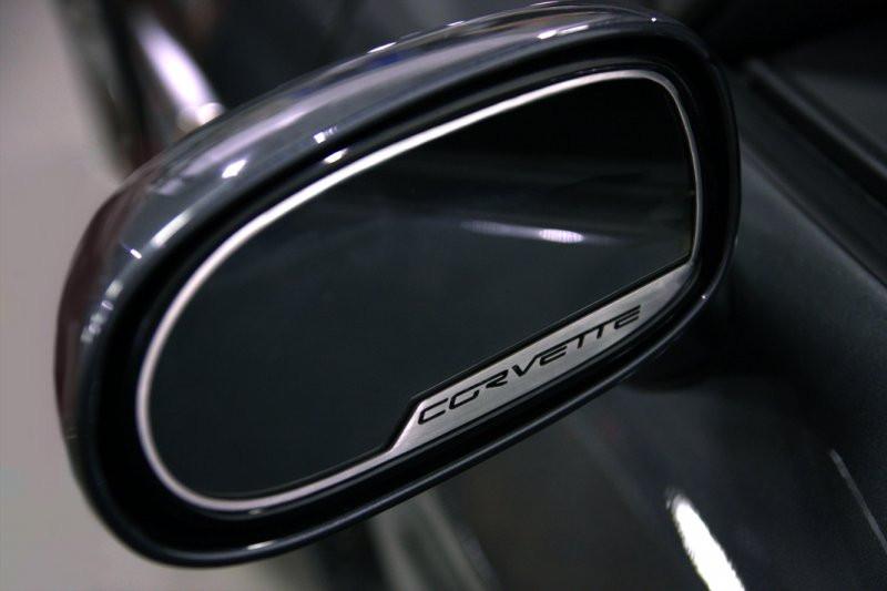 C6 Corvette | Side View Mirror Trim | Corvette Script - [Corvette Store Online]