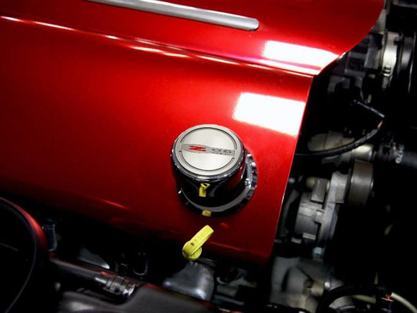 C5/Z06 Corvette Z06 405HP Engine Fluid Cap Cover | 6Pc Slotted Set - [Corvette Store Online]