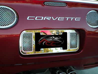 C5/Z06 Corvette Rear Bumper Letter Set | Polished | 1997-2004 - [Corvette Store Online]