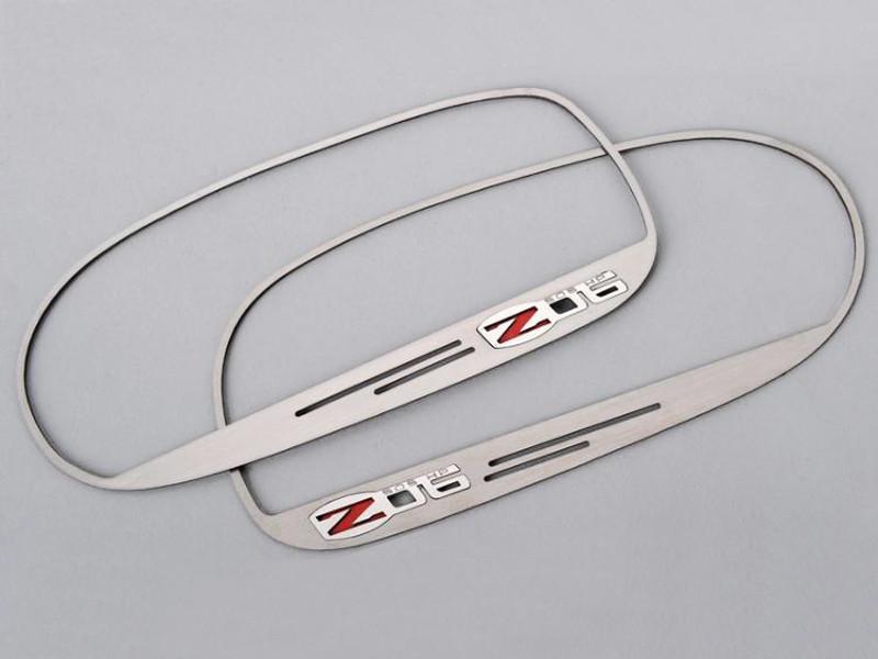 Corvette Side View Mirror Trim Z06 505HP | 2006-2013 - [Corvette Store Online]