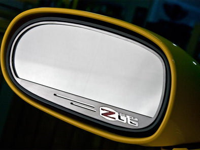 Corvette Side View Mirror Trim Z06 505HP | 2006-2013 - [Corvette Store Online]