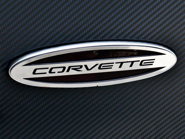 C5/Z06 Corvette Side Marker Trim |Rear |2pc | Corvette Script - [Corvette Store Online]