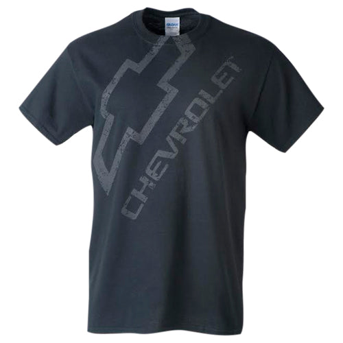 chevrolet-bowtie-distressed-black-t-shirt