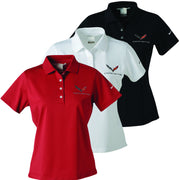 C7 Corvette Ladies Nike Dri-Fit Polo - [Corvette Store Online]