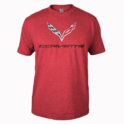 C7 Corvette Heather Tee - [Corvette Store Online]