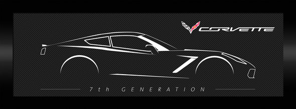 corvette-c7-outline-carbon-framed-artwork
