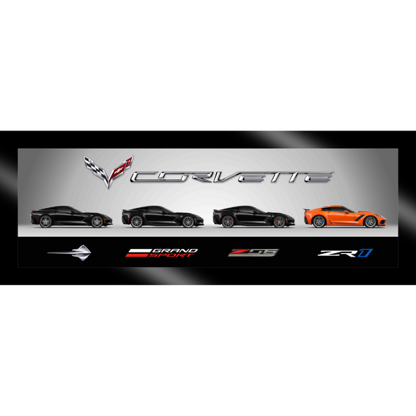 2019-c7-corvette-models-framed-print-artwork