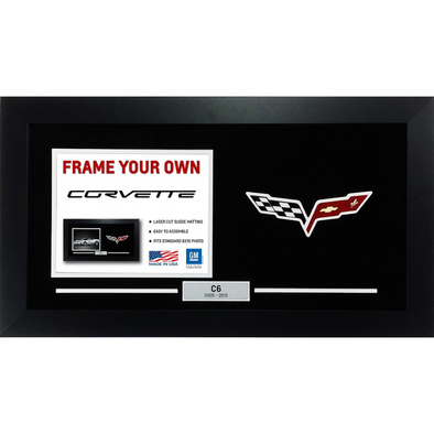 C6 Frame Your Own Corvette Picture Frame