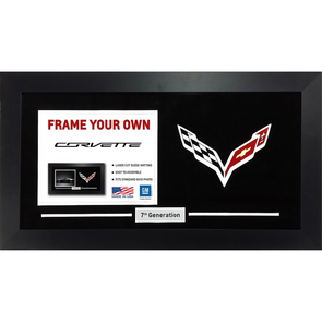 C7 Frame Your Own Corvette Picture Frame