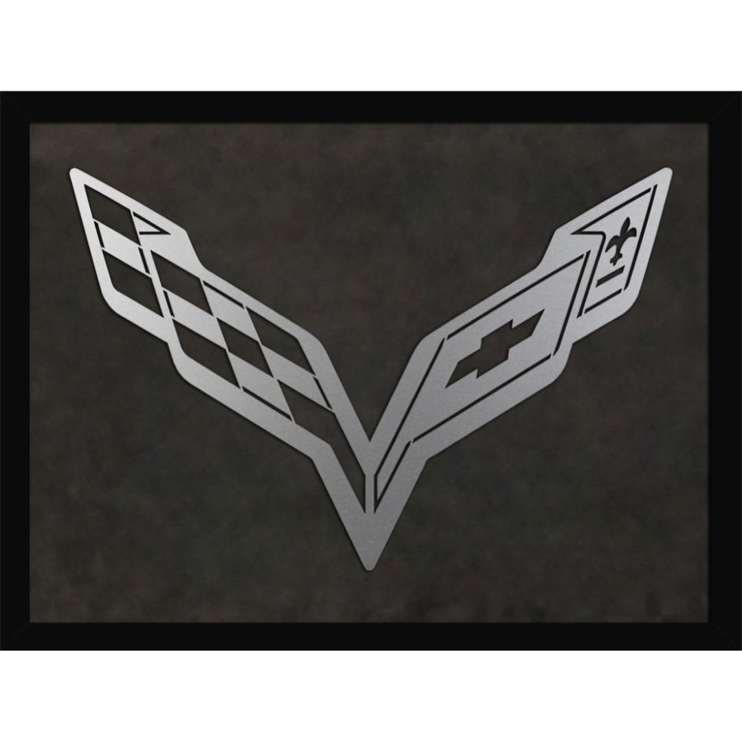 c7-corvette-framed-laser-cut-logo-dark-grey