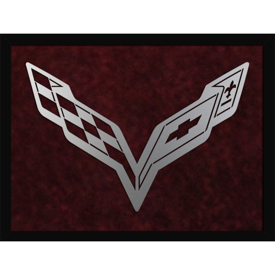 c7-corvette-framed-laser-cut-logo-maroon